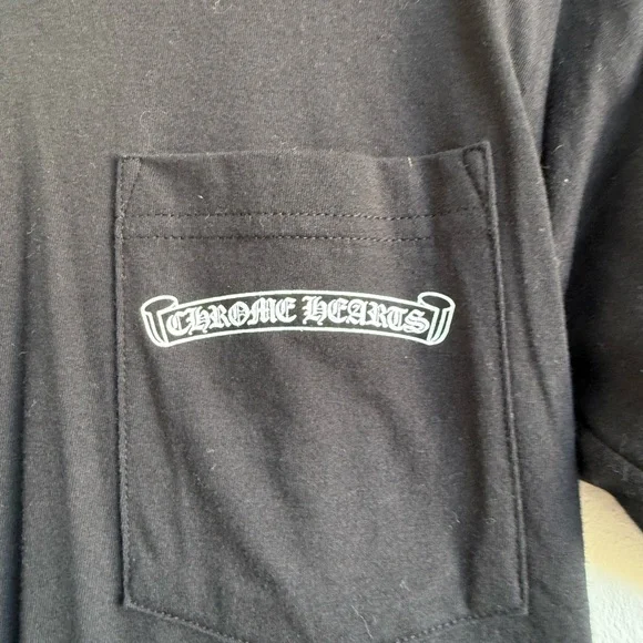 NWOT AUTHENTIC CHROME HEARTS Black Unisex Graphic T-Shirt - Picture 4 of 5